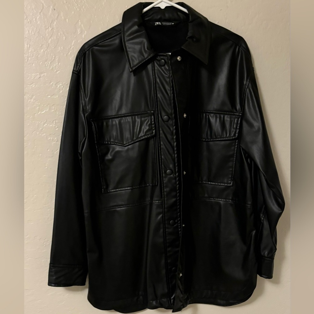Leather Black Jacket